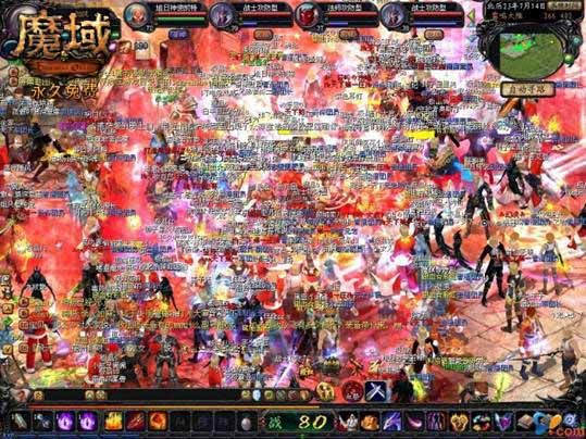 7k7k魔域永恒7月8日开服，双线154区等你来战